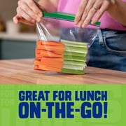 Ziploc® Brand XL Sandwich Bags with EasyGuide™ Texture, Grip n Seal Technology™, Food Storage, 25 Count