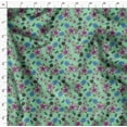 thumbnail image 4 of Soimoi Polyester Crepe Fabric Leaves & Floral Artistic Decor Fabric Printed Yard 52 Inch Wide, 4 of 5