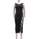thumbnail image 4 of Vestido mini de club con cordones y sin mangas sexy para mujer, 4 of 6