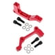 thumbnail image 1 of Juego de 2 adaptadores de soporte trasero y delantero de aleación de aluminio de 203 mm para soporte de pinza de freno rojo Soledad Adaptador de freno de disco de bicicleta, 1 of 10