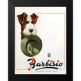 thumbnail image 2 of Vintage Apple Collection 12x14 Black Modern Framed Museum Art Print Titled - Dog Hat, 2 of 5