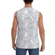 thumbnail image 4 of Fotbe Fun Rabbit Men's Camiseta sin Mangas Estampada para Hombres, Playera Casual para Gimnasio, Entrenamiento, Playa-Medium, 4 of 7
