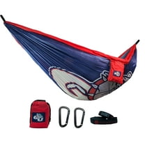 Rincon Official Gonzaga Bulldog's Hammock - Portable Hammock Single or Double Hammock, Indoor & Outdoor w/ Tree Straps Camping Hammock