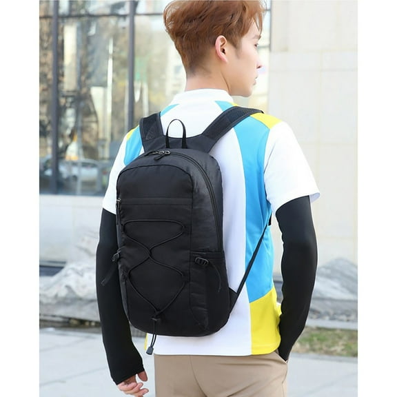 Ycandiee Travel Backpack, Small Foldable Hiking Backpack for Men Women, Travel Bag, Packable Backpack, Collapsible Daypack for Casual