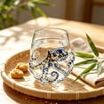 thumbnail image 7 of Artisanal Blue Ringed Octopus Glassware, Novelty Drinking Glass, Borosilicate Tumbler, Coastal Home Bar Accessories, Unique Ocean Lover Gift, 7 of 7