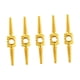 thumbnail image 3 of 5 piezas Carcasa de cable de cambio de freno Colamx Adaptador de reparación de tubería de aceite resistente Oro, 3 of 8