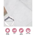 thumbnail image 6 of Vintage Boho Kitchen Dish Towels for Drying Dishes Set of 4, Neutral Abstract Flowers Pattern Aesthetic Waffle Weave Microfiber Hand Tea Bathroom Towels Quick Dry & Absorbent Towel 15.7x23.6, 6 of 7
