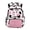 Cow Print, variant on Yuyamidu Axolotl Ice Cream Backpack for Girls 6-10 Elementary School 1st-4th Grade 17 Inch Lightweight Multiple Compartments Bookbag with Padded Straps Back to School