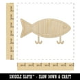 thumbnail image 2 of Fishing Lure Wood Shape Unfinished Piece Cutout Craft DIY Projects - 6.25 Inch Size - 1/4 Inch Thick, 2 of 7