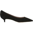 thumbnail image 2 of Sam Edelman Women's Franci Kitten Heel Pump Black Suede 9.5M, 2 of 5