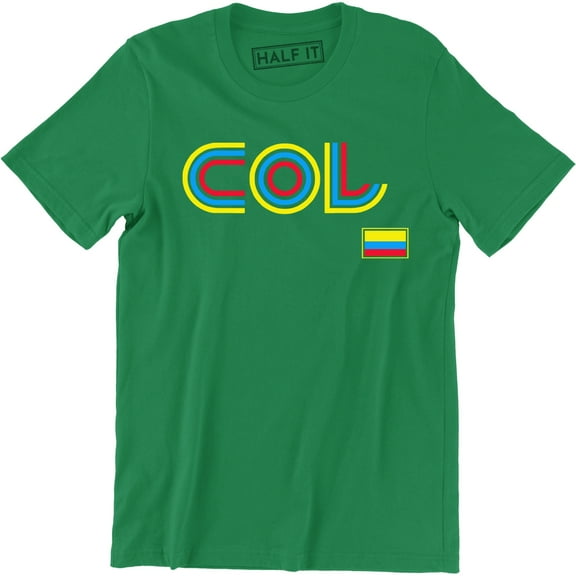 Colombia Col National Flag Pride Republic Colombians Men's T-Shirt