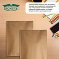 thumbnail image 6 of The Boxery Eco-Friendly Kraft Cardboard Padded Envelopes, 6.5" x 9.25" (150 Pack) Self Seal with Tear Strip, Curbside Recyclable, 3/32” Flute Paper Padding, 6 of 6