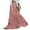 Pink, variant on Women's Tiered Maxi Skirt Summer Spring Fashion 2026 High Waisted Long Flowy Casual Boho Beach Vacation Clothes