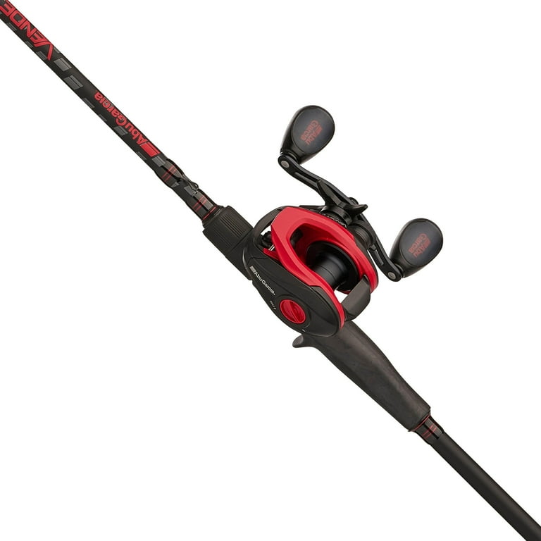 Baitcast Combo Abu Garcia Vendetta Plus Abu Garcia Vendetta Baitcast Fishing Combo, 7' Medium Heavy Rod, Right Handed Reel Baitcast Combo Abu Garcia Vendetta Plus Abu Garcia Vendetta Baitcast Fishing Combo, 7' Medium Heavy Rod, Right Handed Reel
