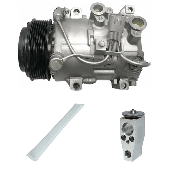 Remanufactured RYC Automotive Air Conditioning Compressor and Clutch Kit KT EF86-01 (Fits Lexus IS350 3.5L 2012-2015; Fits Lexus IS250 2.5L 2012-2015)
