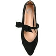 thumbnail image 5 of Journee Womens Aizlynn Ballet Pointed Toe Slip On Dress Flats, Widths Available, 5 of 10