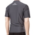 thumbnail image 4 of O'NEILL MEN'S BASIC SKINS 50+ SHORT SLEEVE SUN SHIRT, Graphite, Size Medium, 4 of 4