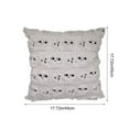 thumbnail image 3 of AYktou Valentine's Day Throw Pillow Covers 18×18 Inch, Three-Dimensional Plush Pillow Cases Cute Living Room Sofa Cushion Cover Lumbar Support Gift Pillowcase for Home Couch Bed Decor, White, 3 of 6