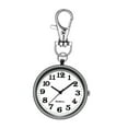 thumbnail image 3 of Rongfmy Keychain Pocket Watch Minimalist Nurse Watch for Birthday Graduation Outdoor Black, 3 of 9