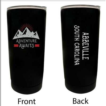 

Abbeville South Carolina Souvenir 16 oz Stainless Steel Insulated Tumbler Adventure Awaits Design