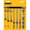 thumbnail image 3 of DEWALT DW5207 - 7-Piece Premium Percussion Masonry Drill Bit Set, 3 of 4