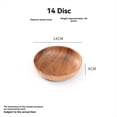 thumbnail image 5 of Cuenco de Madera Grande para Fideos Instantáneos, Tazón para Sopa, para Uso Doméstico, de Madera Antiescaldamiento, para Ensalada Infantil, Tazón de Arroz B, 5 of 5