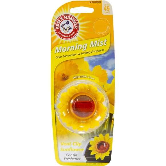 Arm and Hammer Vent Clip Air Freshener Blossom, Morning Mist