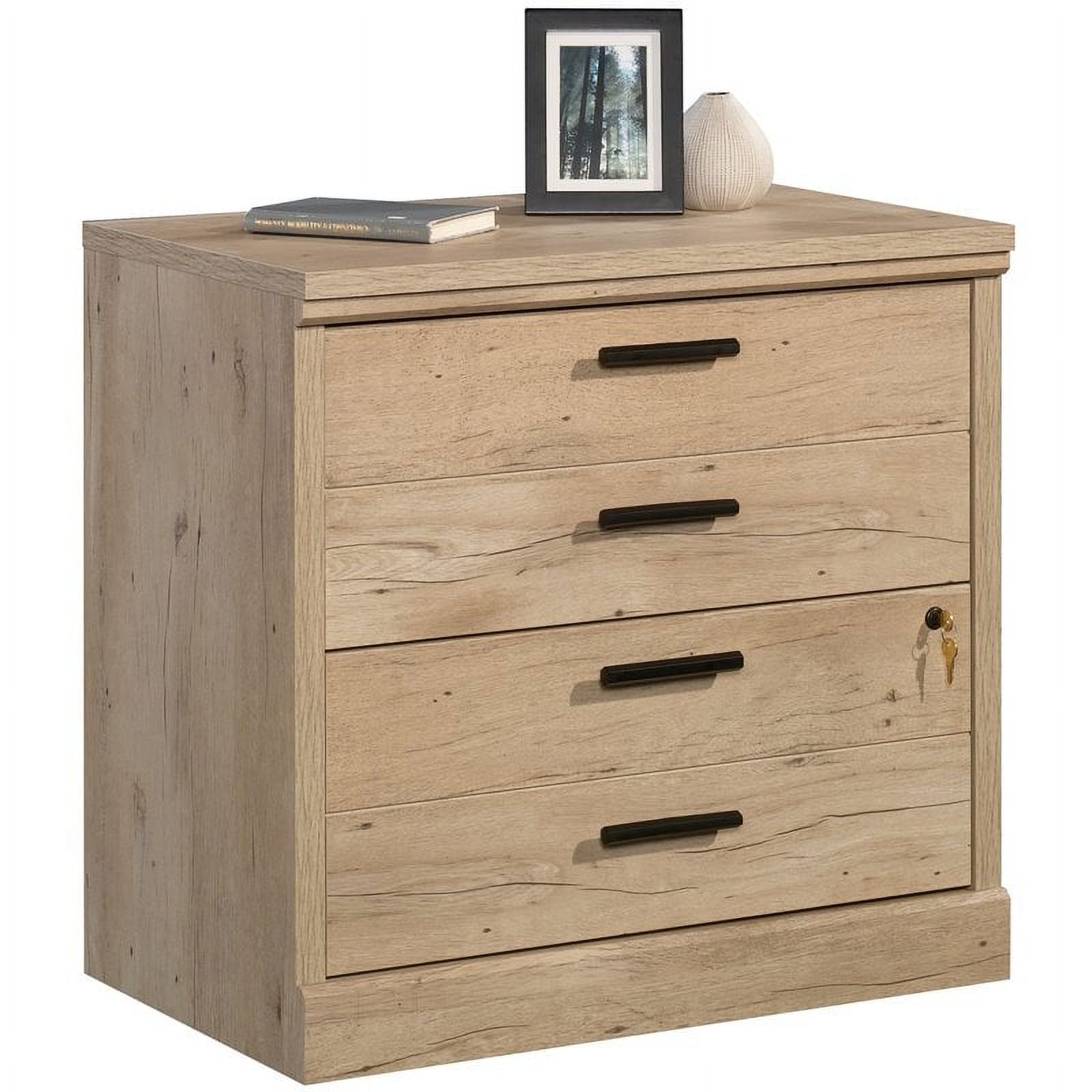 UrbanPro 2-Drawer Modern Engineered Wood Lateral File Cabinet in Prime Oak - image 4 of 10