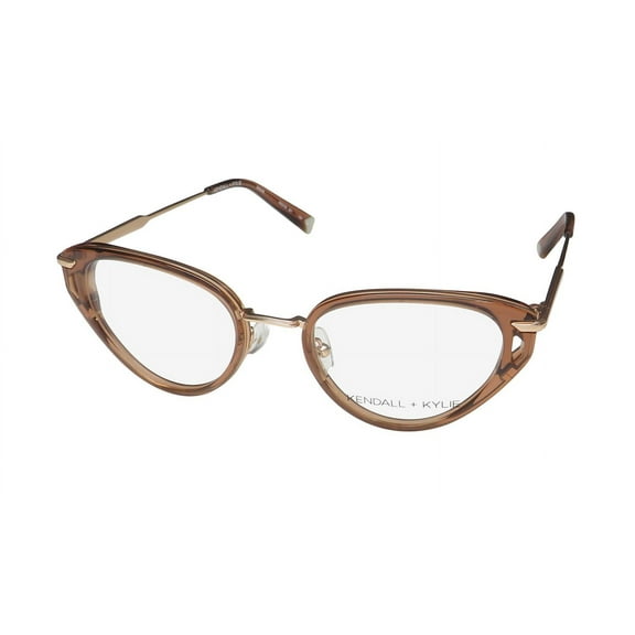 KENDALL KYLIE KKO152 EMILEE CATEYE SHAPE LENSES TRENDY EYEGLASS FRAME/GLASSES