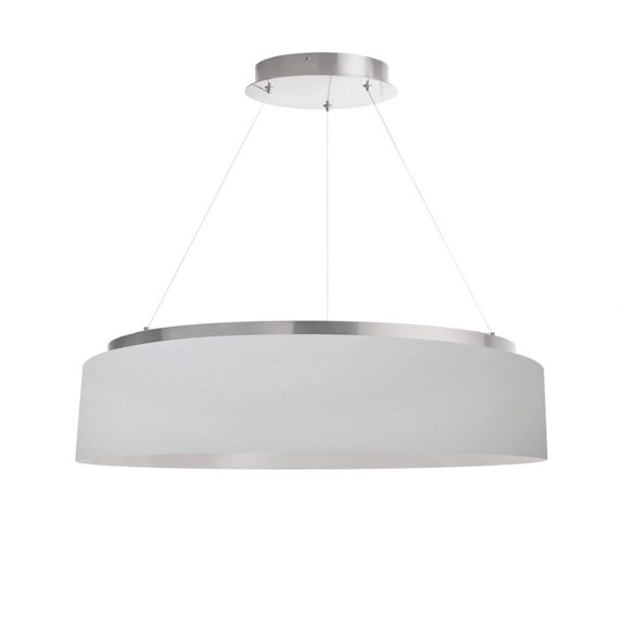 Dainolite 34W Chandelier, AGB, WH Shade