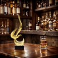 thumbnail image 2 of xianlin-Gold Flame Sculptures Home Decor, Abstract Statues Shelf Decor, Table Decor, Desk Decor for Living Room Office, Kitchen, 2 of 4