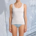 thumbnail image 6 of Tank Tops for Women U Neck Ribbed Basic Sleeveless Layering Tops, 6 of 6
