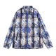 thumbnail image 2 of Blusa y camisa de manga larga con cuello vuelto para hombre, informal, a la moda, con cremallera, color liso, sudadera de manga larga con bolsillo, sudadera de poliéster para hombre, 2 of 4