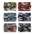 thumbnail image 2 of 6PCS Wide Headbands for Women Girls, Large Bandana Boho Headbands Workout Yoga Running Hair Bands for Women's Hair, Non Slip Sweat Head Band, 2 of 6