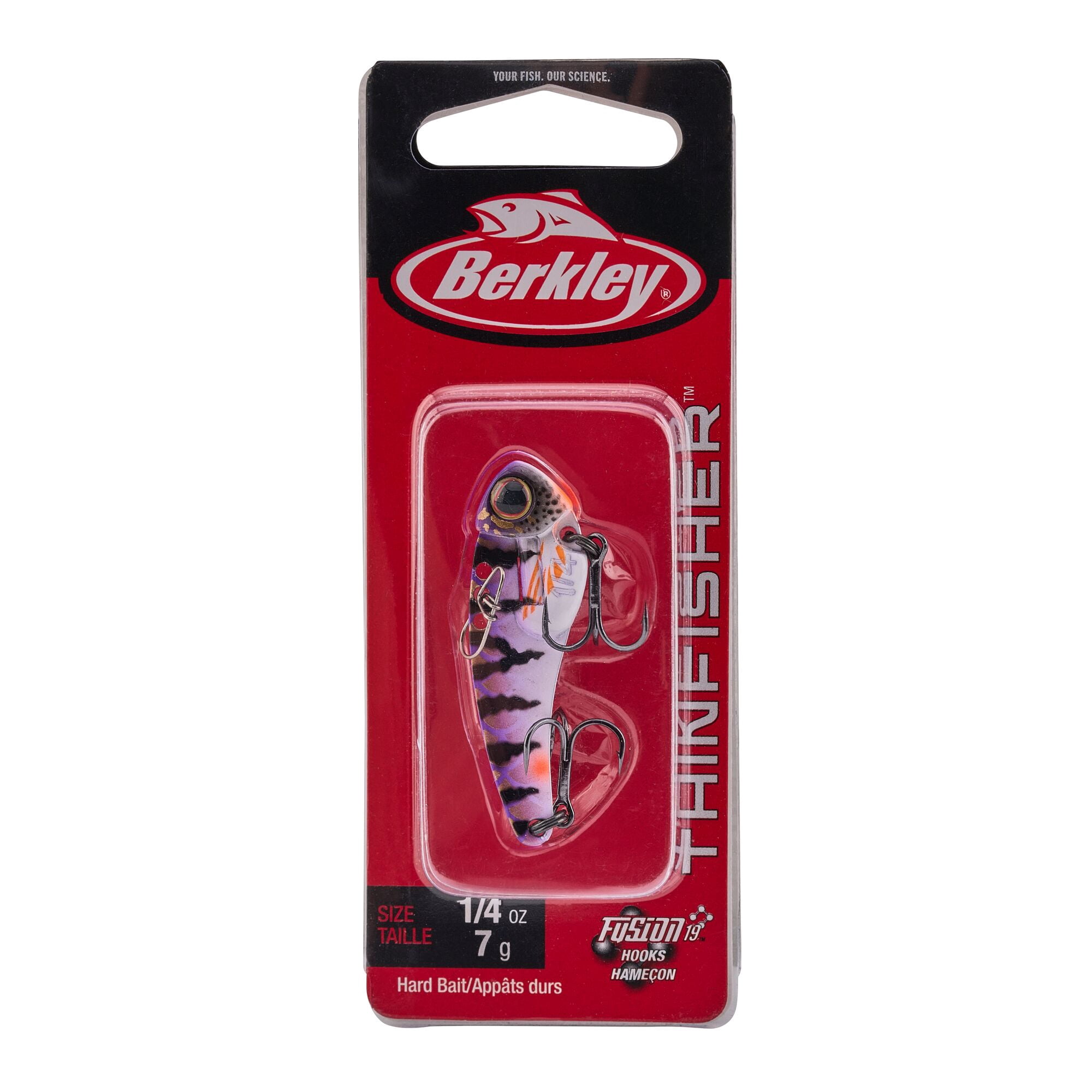 Berkley ThinFisher™, 1.75 in, Blade Baits, Bad Perch (1 Count)