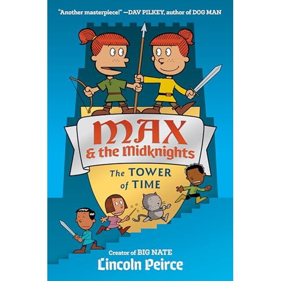 Pre-Owned Max and the Midknights: The Tower of Time, 9780593377895, 0593377893, Hardcover,