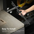 thumbnail image 4 of 2Pcs Stove Gap Covers Stainless Steel Stove Gap Guard Stretchable Stove Gap Filler Removable Stove Counter Gap Cover Reusable Oven Side Gap Filler for Home Kitchens-black-, 4 of 9