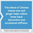 thumbnail image 6 of Life Extension Lower Back Relief, Chinese chaste tree, ginger extract, for lower back discomfort and occasional stiffness, non-GMO, gluten free, vegetarian, 60 capsules, 6 of 6