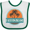 thumbnail image 3 of Inktastic Dauphin Island Alabama Vacation Boys or Girls Baby Bib, 3 of 4