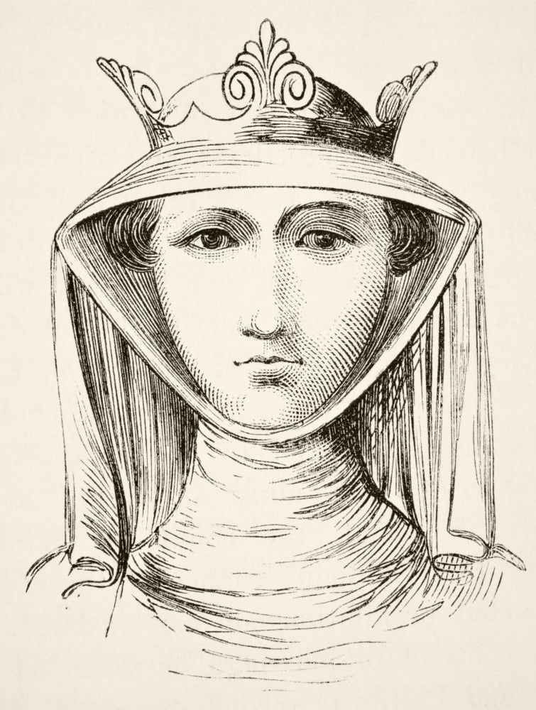 Isabella Of France Circa 1295 To 1358 Known As The She-Wolf Of France Queen Consort Of Edward Ii Of England And Mother Of Edward Iii From The National And Domestic History Of England By William Aubrey