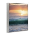 thumbnail image 4 of Stupell Industries Breaking Sea Wave Coastal Photography Gray Framed Art Print Wall Art, 11 x 14, 4 of 10