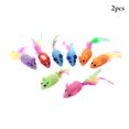 thumbnail image 1 of 2PCS Cat Toy Mouse Glitter Feather Cat Toy Cat Sound Toy Pet Interactive Toy, 1 of 10