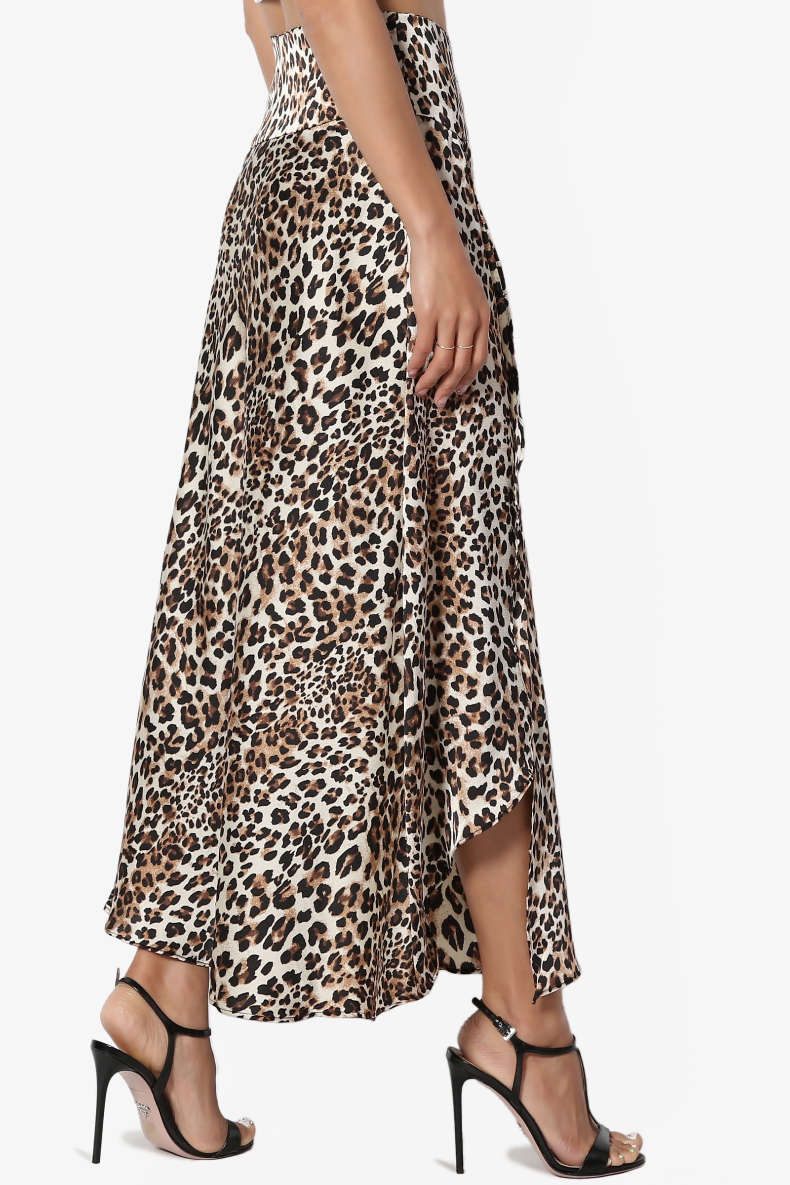 mid length satin skirts for juniors