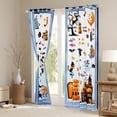 thumbnail image 3 of Feelyou Blue Ghost Skeleton Blackout Curtains Set of 2 (52x84 Each), Cartoon Sugar Halloween Window Curtains, Teen Boy Girl Kid Curtains and Drapes, Curtains and Drapes Room Decor, 3 of 6