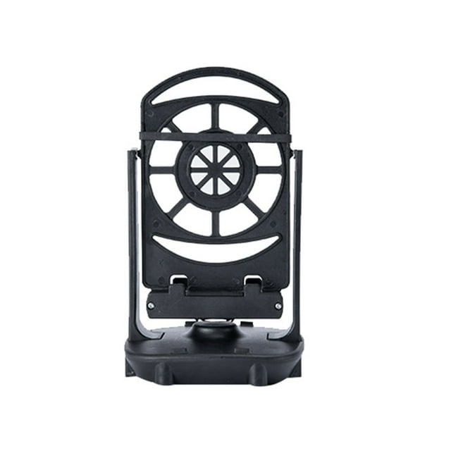 MasteelfCA Brush Stepper Dual Mobile Phone Mute Stepper Bearing Pedometer Shake Phone Wiggler Device Rocker Phone Base Bracket Support (Black)