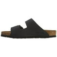 thumbnail image 6 of Birkenstock Women's Arizona Soft Footbed, Black Birko-Flor¿, 39 Regular EU, 6 of 7