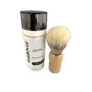 BaldOver Hair Building Fiber DARK BROWN 0.97oz with Application Brush