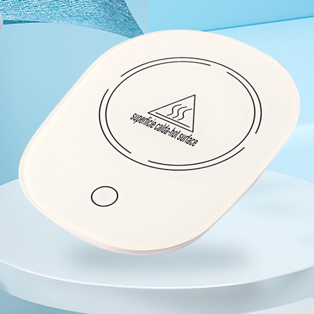 Calentador de taza de café eléctrico Calentador de taza ligero para oficina en casa (UE) Ehuebsd Libre de BPA