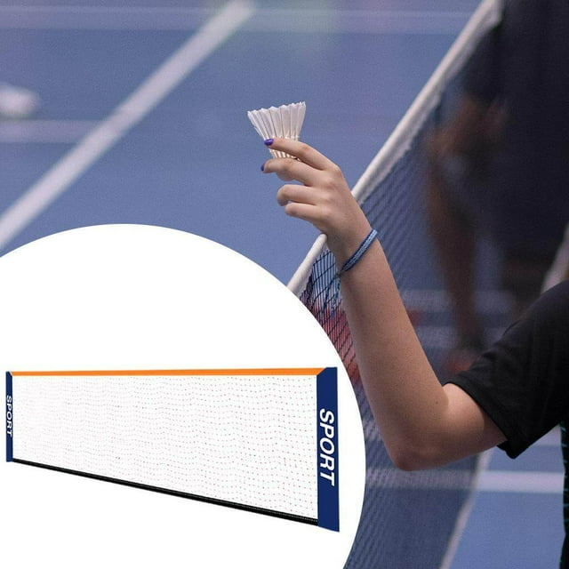Langgg Professional Standard Badminton Net Volleyball Mesh Training Outdoor Sport