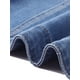 thumbnail image 5 of CHAQUETA DE JEANS CASUAL INSPIRADA CHIC PARA MUJER CON CUELLO, BOTONES Y MANGAS LARGAS, CROP, TAMAÑO M, AZUL, 5 of 6